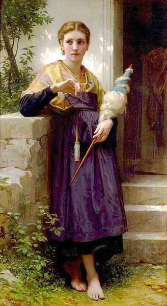 Spinner, Adolphe William Bouguereau